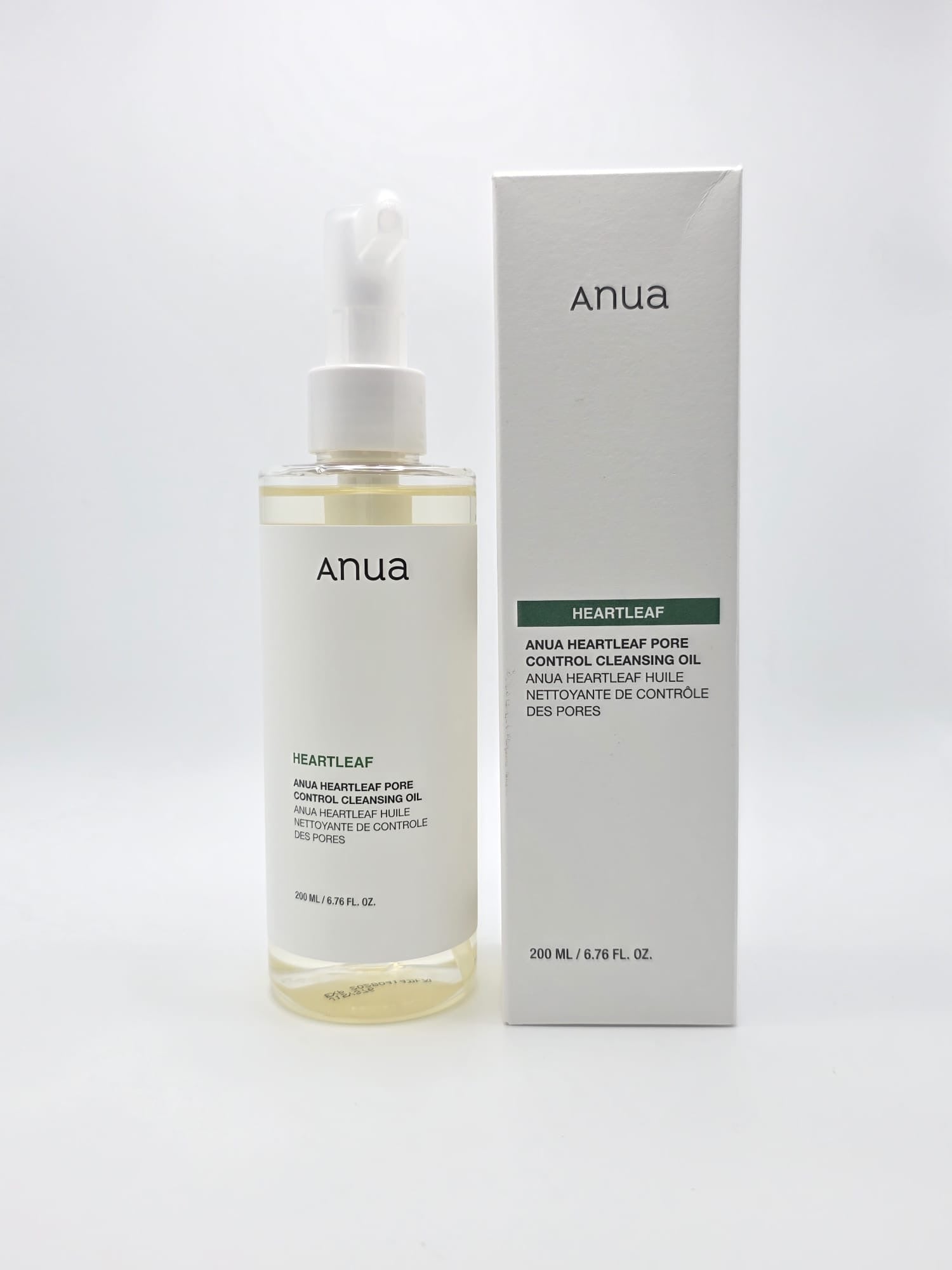 ANUA HeartLEAF Pore Control Cleansing Oil Korean Facial Cleanser