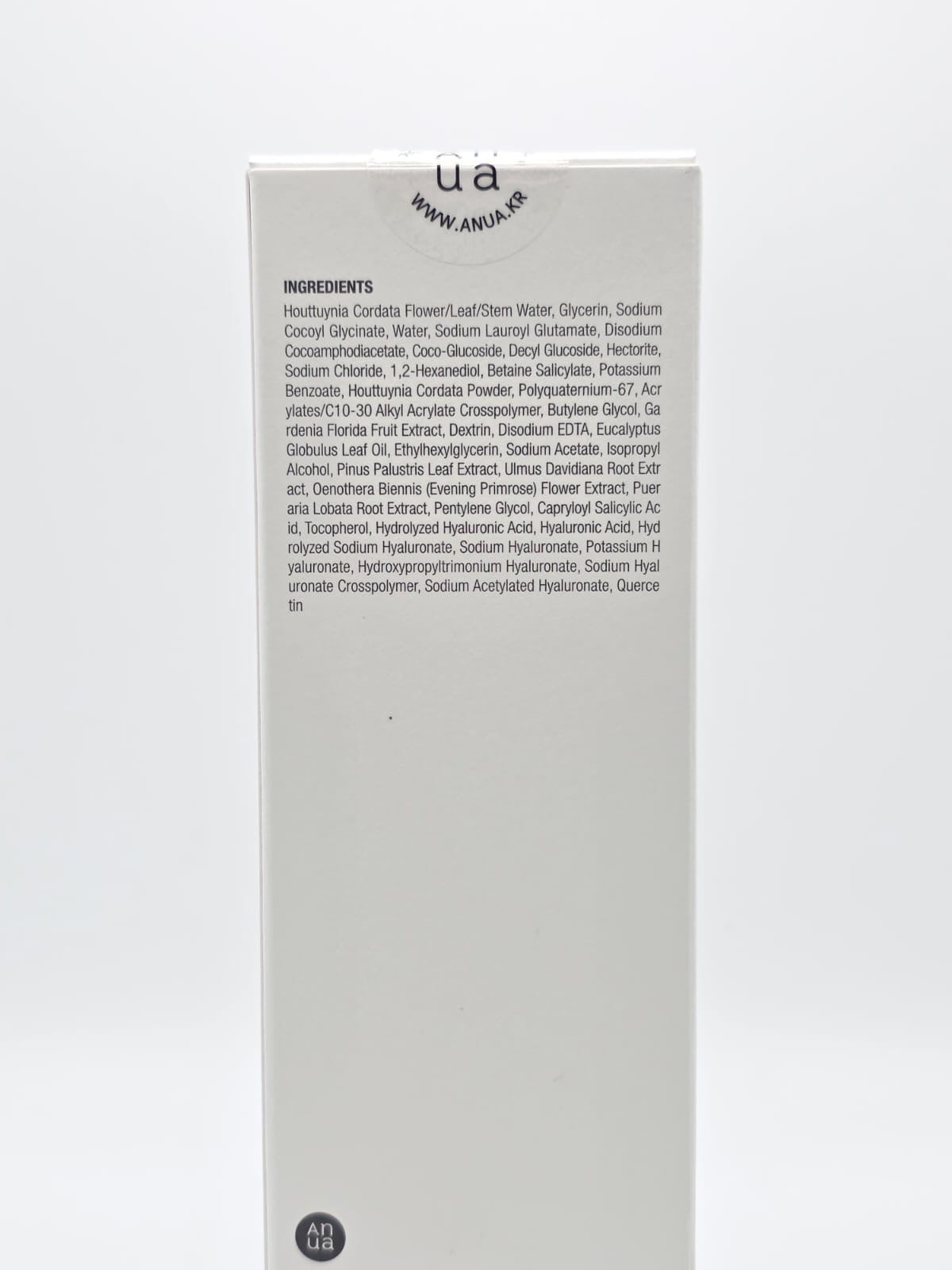 ANUA Heart Leaf Quercetinol Pore Deep Cleansing Foam 150ml