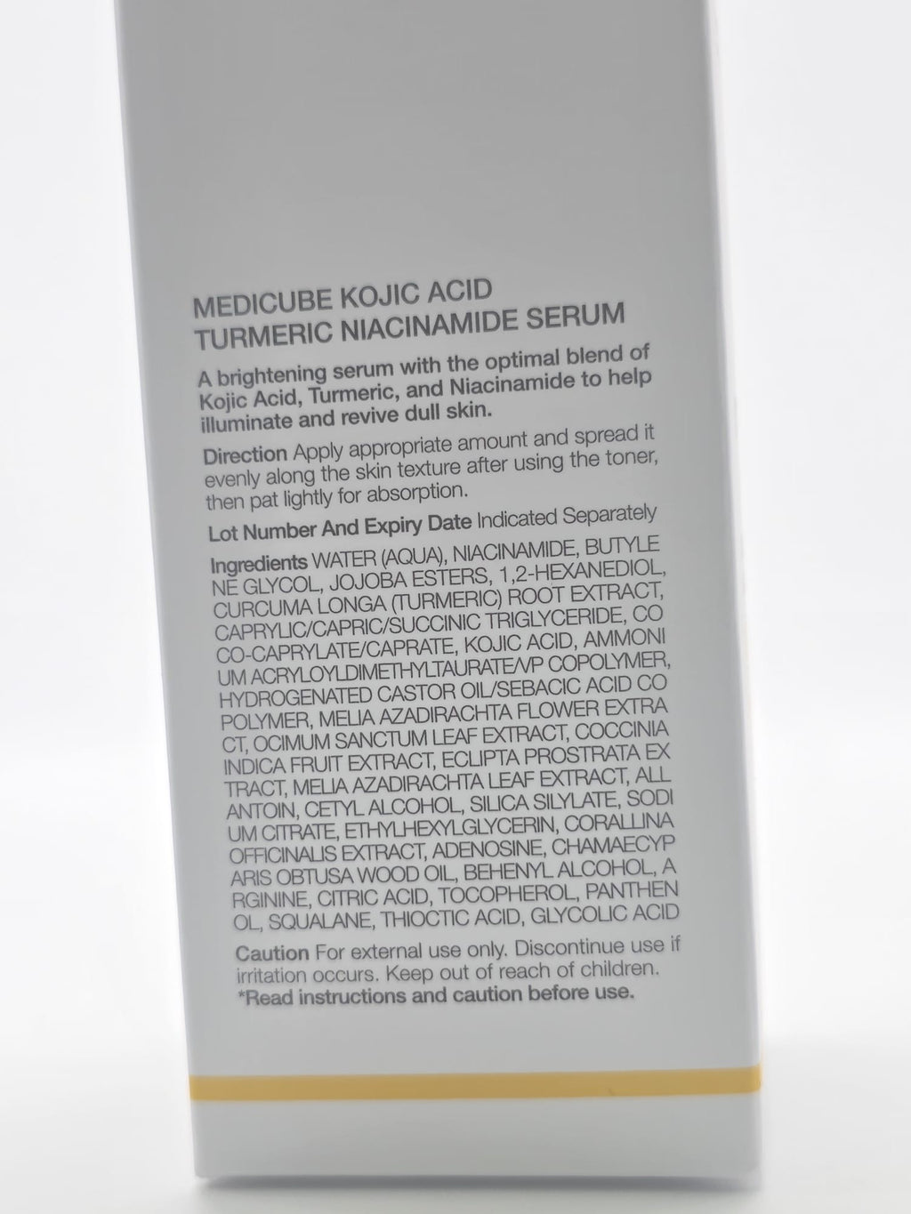 Medicube Kojic Acid Turmeric Niacinamide Serum (30ml)