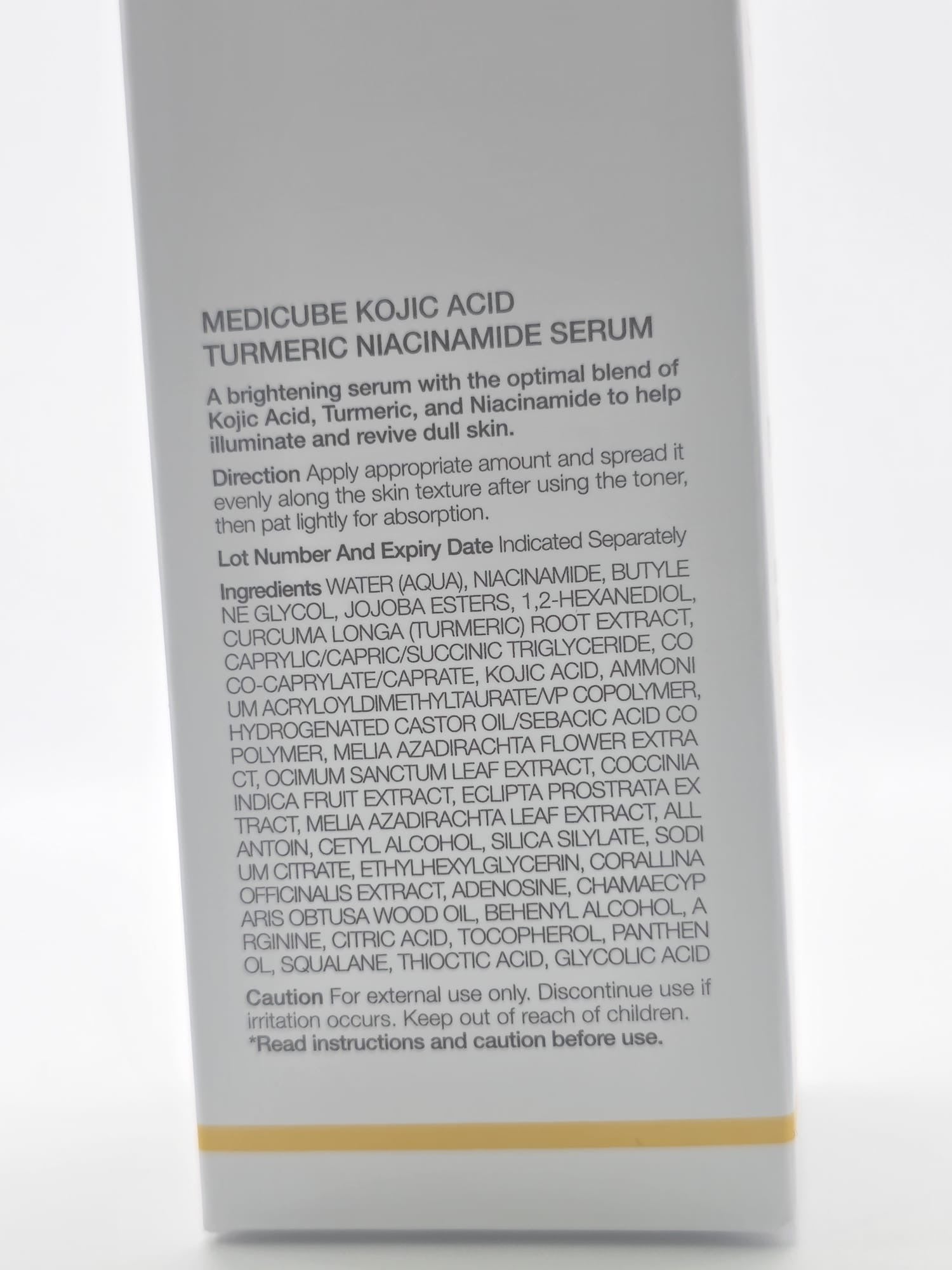 Medicube Kojic Acid Turmeric Niacinamide Serum (30ml)