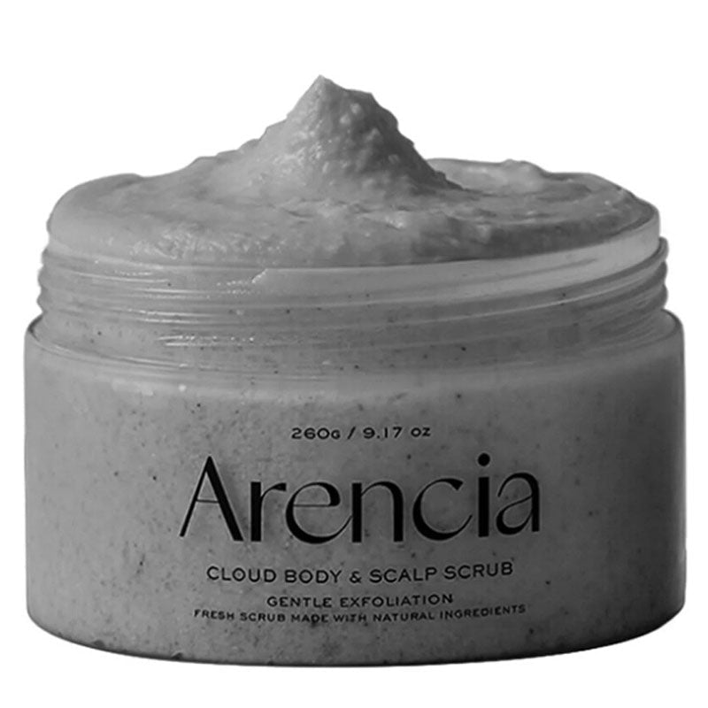 Arencia Fresh Cloud Sea Salt Body & Scalp Scrub (Green)