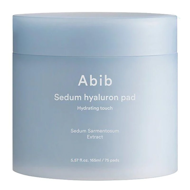 ABIB Sedum Hyaluron Pad Hydrating Touch (75 Pads) I Hyaluronic Acid