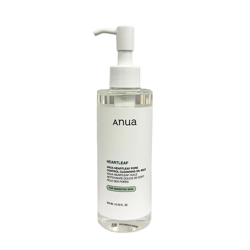 ANUA HeartLEAF Pore Control Cleansing Oil Korean Facial Cleanser
