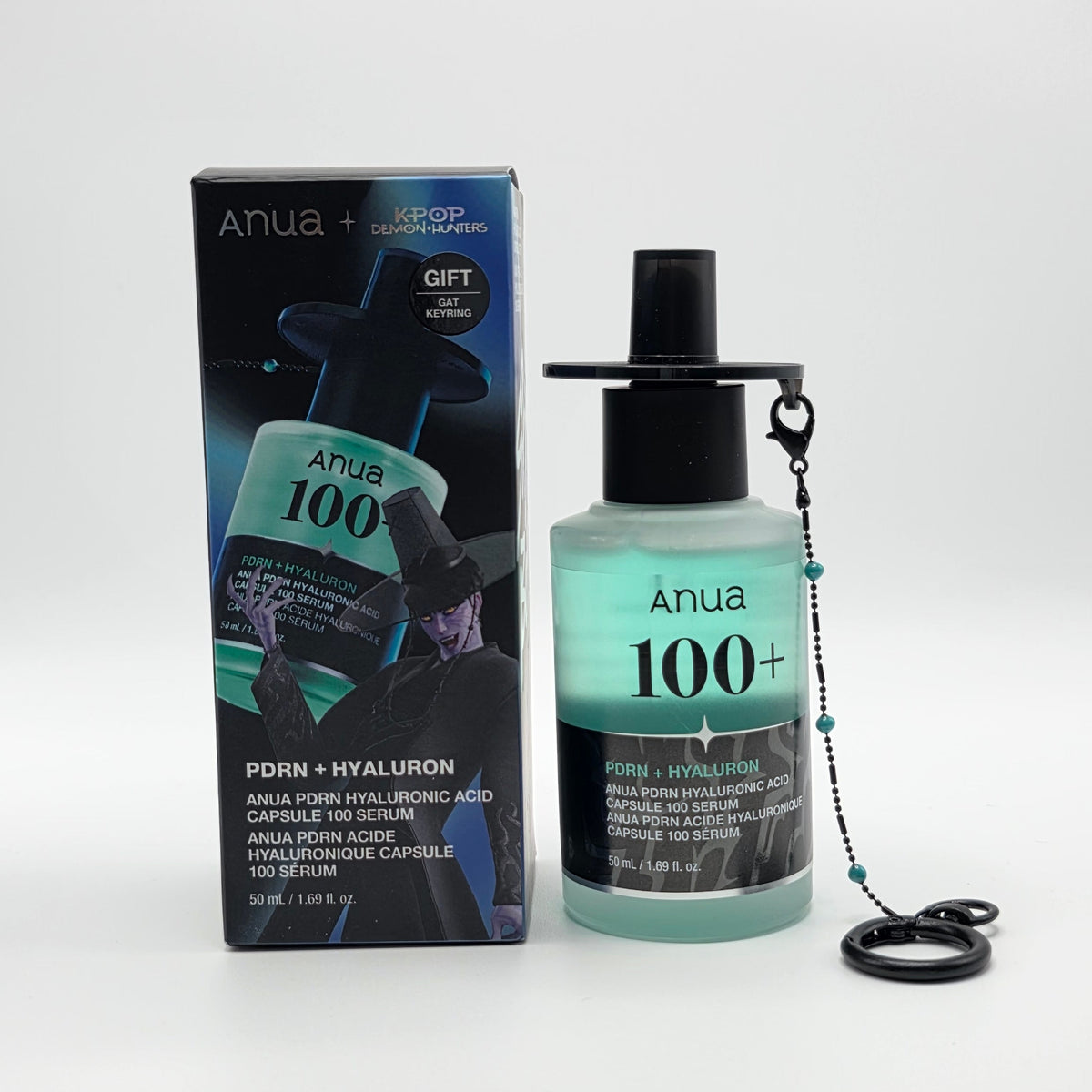 Anua PDRN Hyaluronic Acid Capsule 100 Serum, Radiant Face Serum, Hyaluronic Acid, Hydration, Moisture Plumping Effect, N