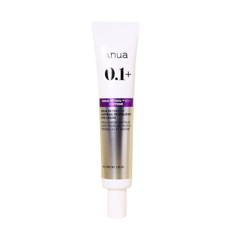 ANUA Retinol 0.1 Caffeine Revitalizing Eye Cream