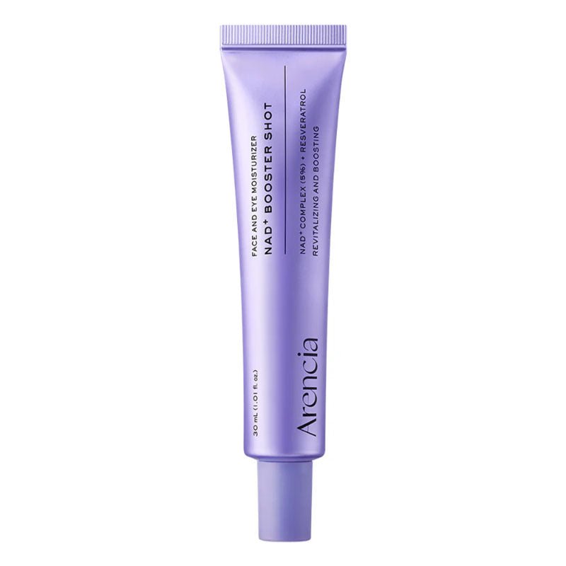 Arencia Nad+ Serum Booster Shot with 5% NAD+ Complex & Resveratrol, Hydration & Barrier Support