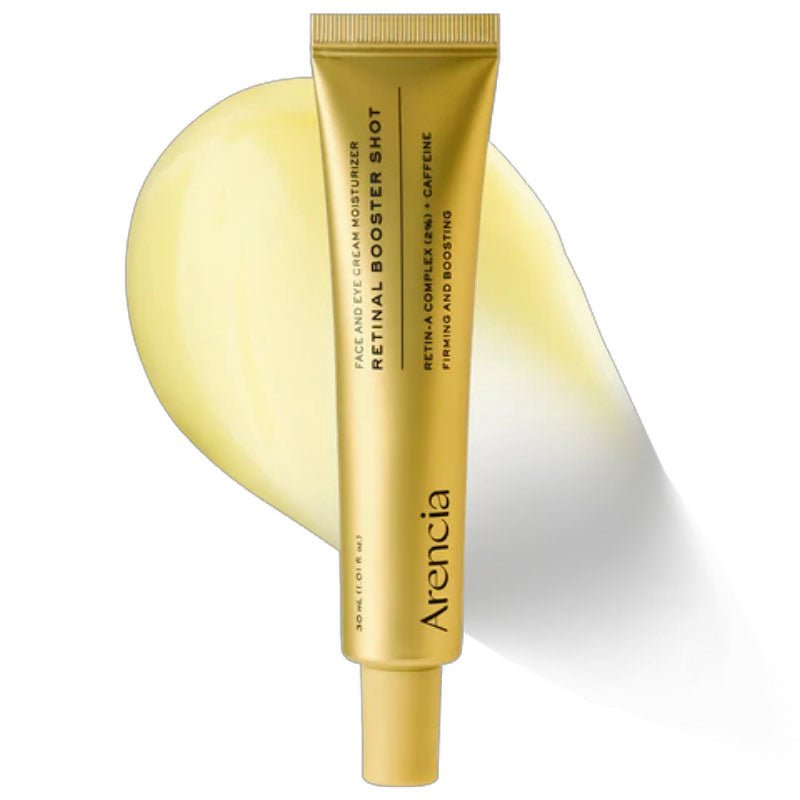 Arencia Retinal Booster Shot Serum, Firming Advanced Night Serum with Caffeine and Ectoin for Mature Skin, Pore Minimizi