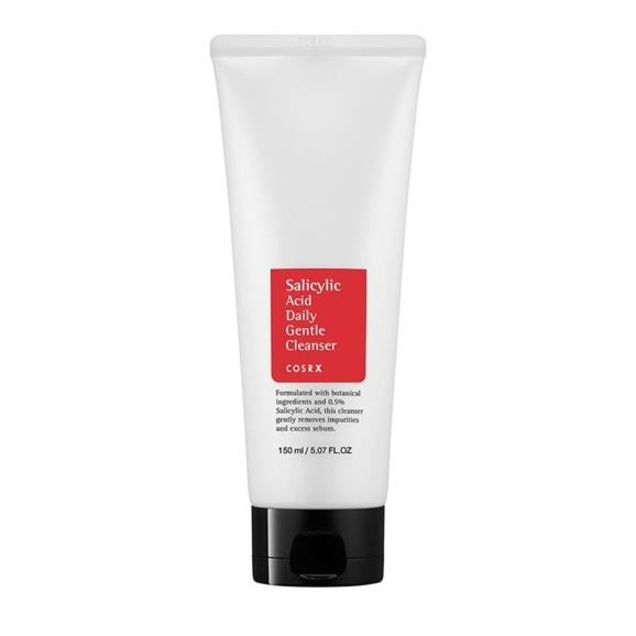 COSRX Salicylic Acid Gentle Facial Cleanser, Face Wash for Acne Prone Skin
