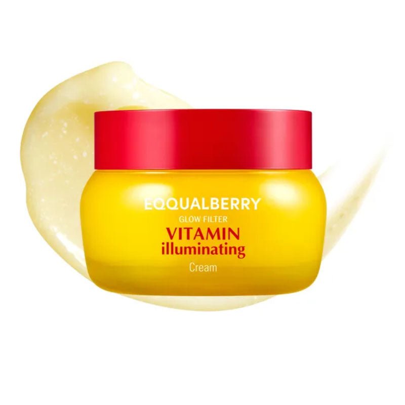 Eqqualberry Vitamin Illuminating Cream – Vitamin C & 5% Niacinamide + 3% Txa | Dark Spots Cream | Ceramide Barrier Stren