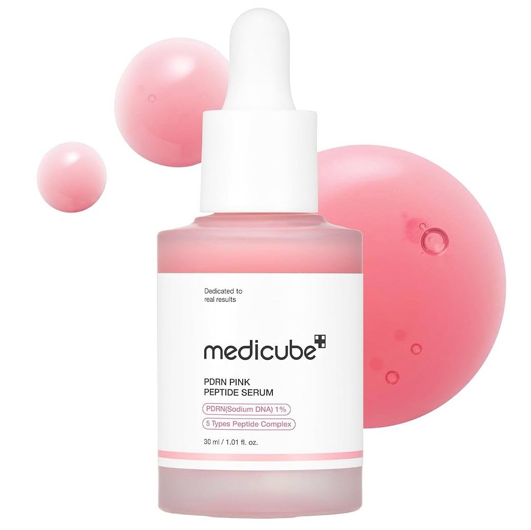 Medicube Salmon DNA PDRN Pink Peptide Eye Serum.
