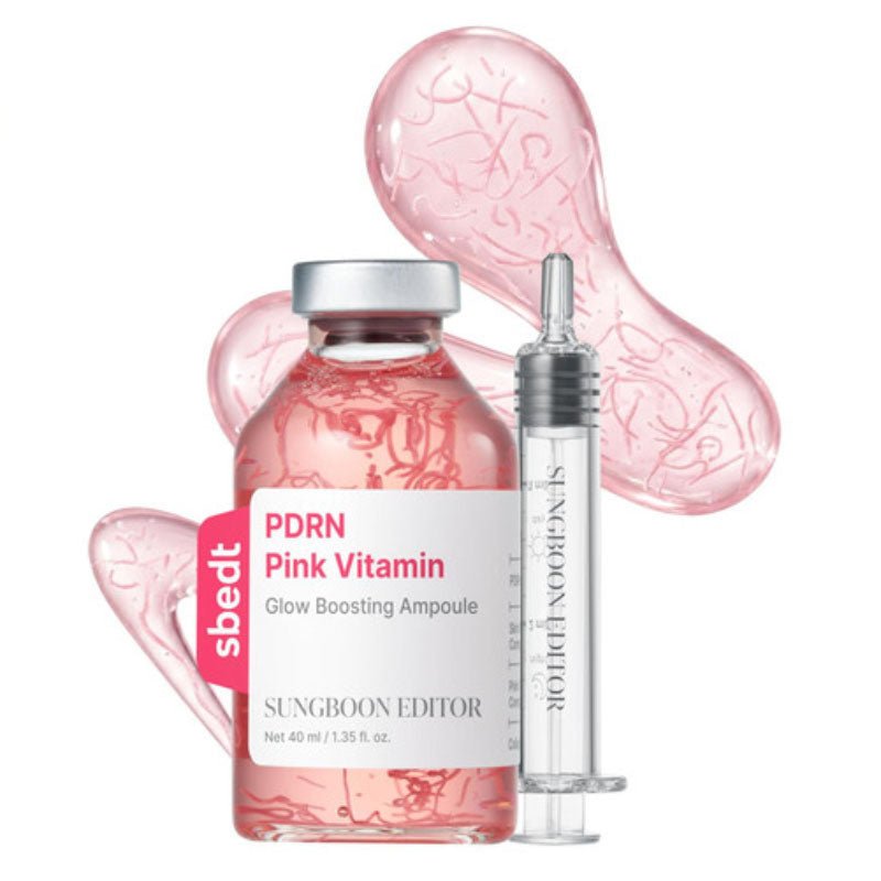 Sungboon Editor Pink PDRN Glow Boosting Ampoule 40ml